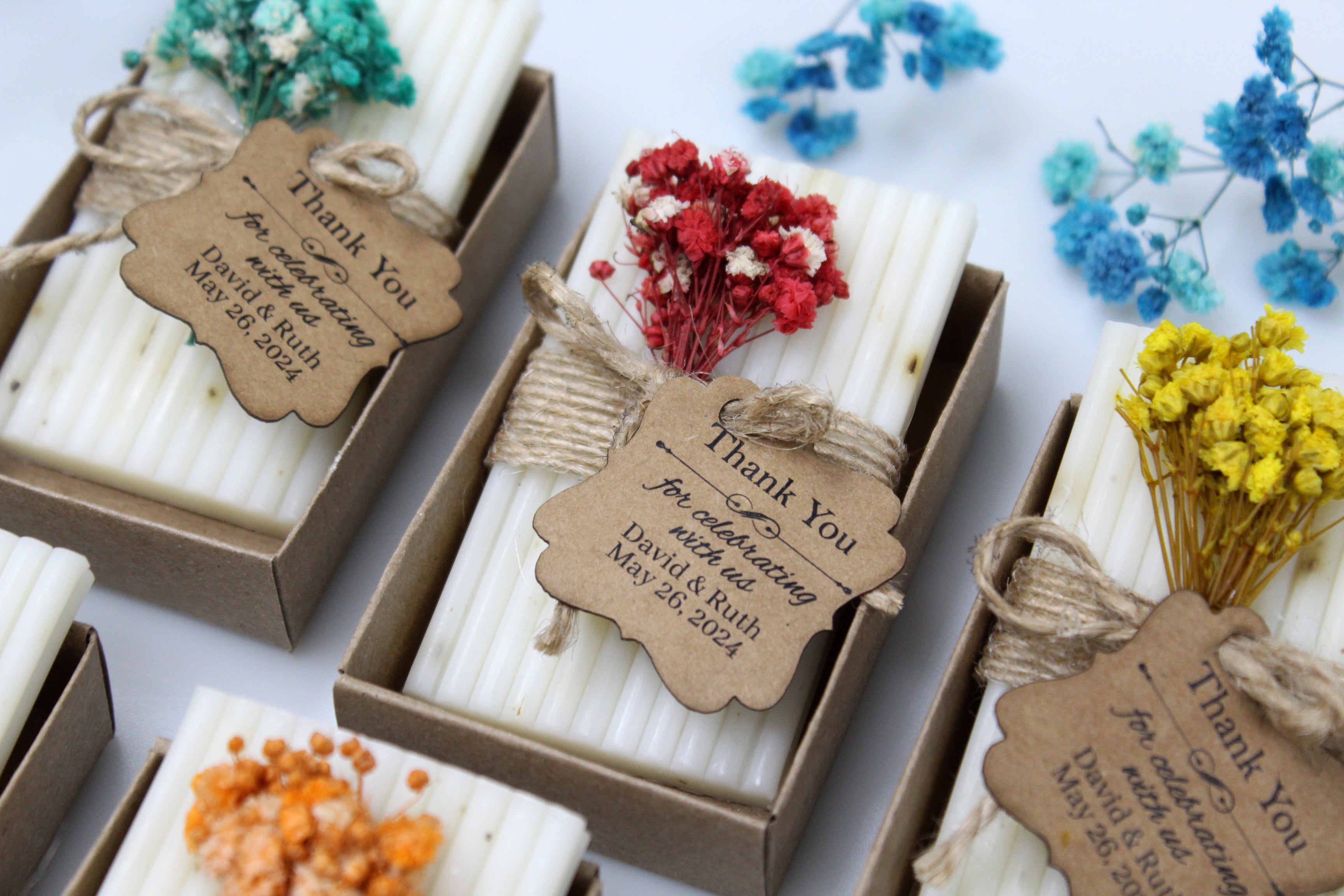 50 Pcs Soap Favors, Wedding Favors For Guests in Bulk, Soap Wedding Favors, Wedding Shower Favors, Rustic hot Wedding Favors, Bulk Soaps, US